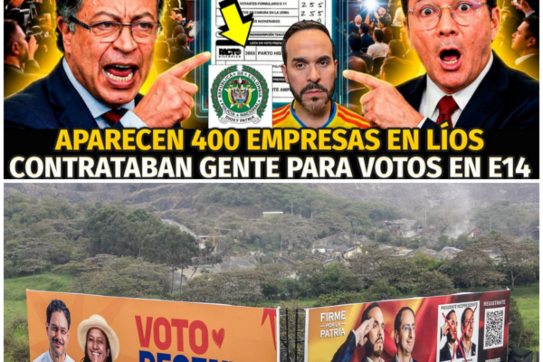 Tensión máxima en Colombia: Denuncian red de falsificación de votos y ...