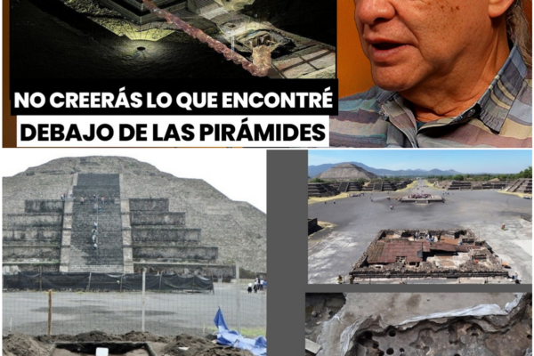 ¿Qué se Encontró Debajo de las Pirámides de Teotihuacán? Un Arqueólogo...