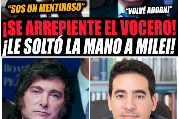 El Nuevo Vocero de Javier Milei: Un Análisis de la Designación y sus I...
