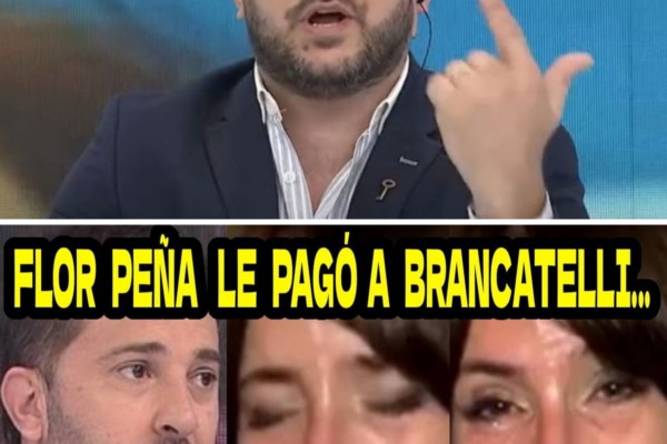 ¡BRANCATELLI SALIÓ A DEFENDER A FLORENCIA PEÑA Y TODO TERMINÓ EN UNA P...