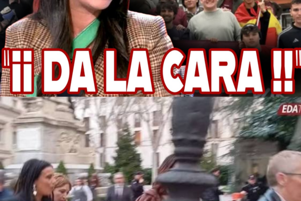 Jóvenes INCREPAN Y ACORRALAN a Sarah Santaolalla en Madrid