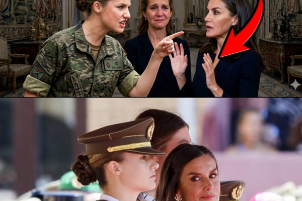 Princesa LEONOR EXPULSA A GRITOS