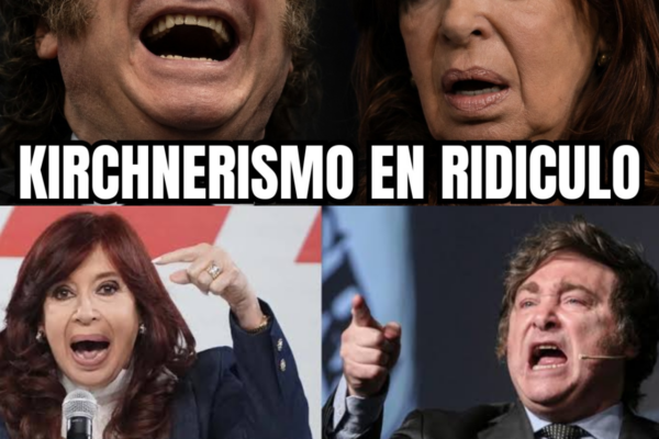 RIDÍCULO HISTÓRICO DEL KIRCHNERISMO