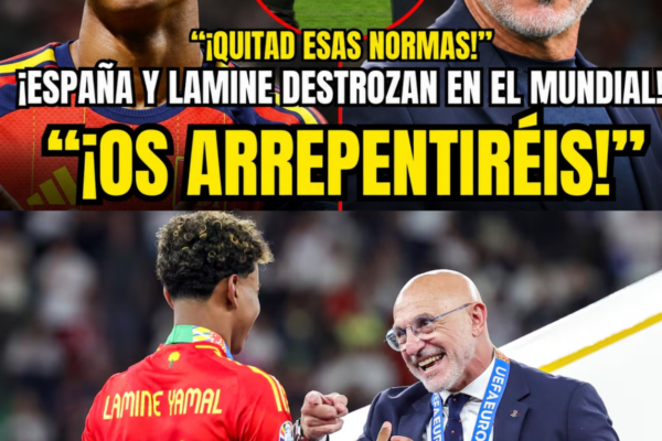 LUIS DE LA FUENTE EXPLOTA CON LAS NUEVAS