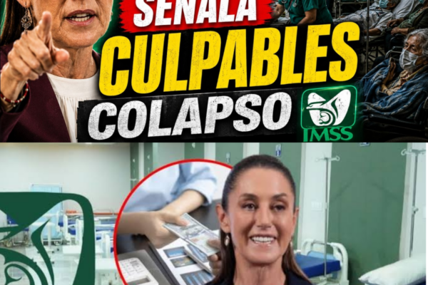 SHEINBAUM DESTAPA LA VERDAD SOBRE LA CRISIS DEL IMSS