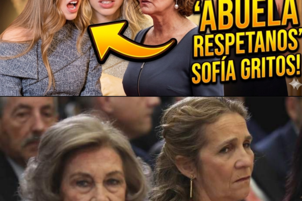 INFANTA SOFÍA EXPULSA A MADRE DE DOÑA LETIZIA