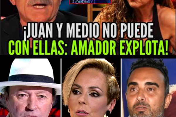 JUAN Y MEDIO BROTA CON ALBA CARRILLO