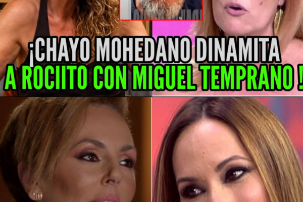 FUNDE A ROCIO CARRASCO POR SUS HIJOS TRAS MIGUEL TEMPRANO