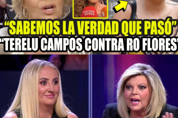 DE TERELU CAMPOS A RO FLORES PÚBLICAMENTE