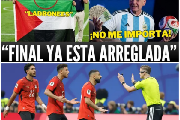 CAE MUNDIAL: FRAUDE EN EL PARTIDO EGIPTO-ARGENTINA