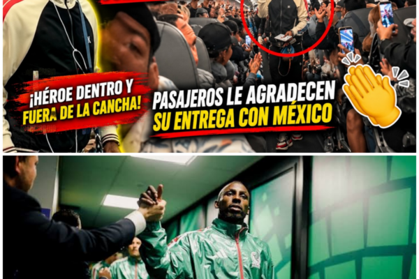 El emotivo regreso de Julián Quiñones: Aplausos en el vuelo tras la el...