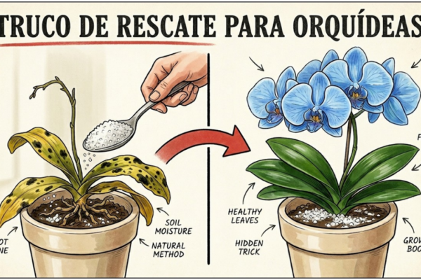 El protocolo de rescate para orquídeas con necrosis radicular avanzada...