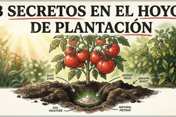 Optimización del hoyo de plantación en el cultivo de tomates: la combi...