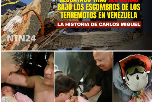 Milagro en Macuto: Rescatan a un niño tras 122 horas bajo los escombro...