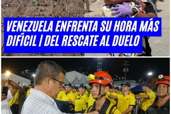 Venezuela honra a sus rescatistas y despide a sus víctimas