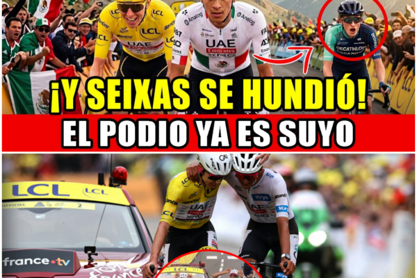 Del Toro liquida la batalla por el podio y el maillot blanco tras una ...