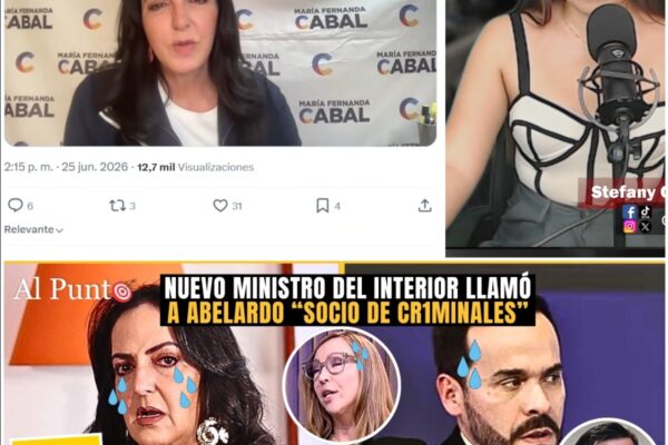 ¡Enfervorizada súplica! María Fernanda Cabal aparece llorando y suplic...