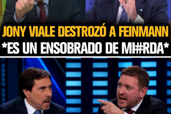 ¡JONATAN VIALE ESTALLÓ CONTRA FEINMANN EN PLENO ESCÁNDALO Y SU DESCARG...