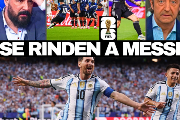 Argentina HUMILLA a España y Messi hace historia