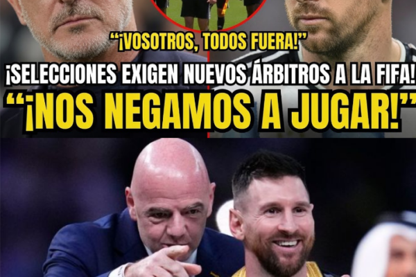 ¡FIFA ECHA A 8 ÁRBITROS! JUGADORES EXPLOTAN:¡EXIGEN JUGAR CON NUEVOS Á...