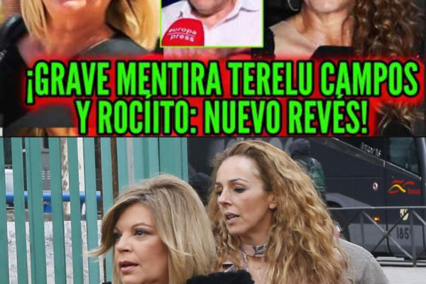 TERELU CAMPOS EN SHOCK CON ROCÍO CARRASCO