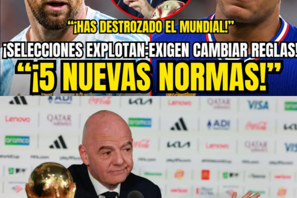 5 NUEVAS NORMAS EN EL MUNDIAL! SELECCIONES ESTALLAN