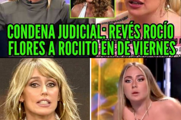 FUERTE REVÉS ROCÍO FLORES HUNDE ROCÍO CARRASCO!