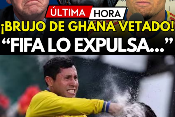 FIFA PROHÍBE AL BRUJO DE GHANA ENTRAR