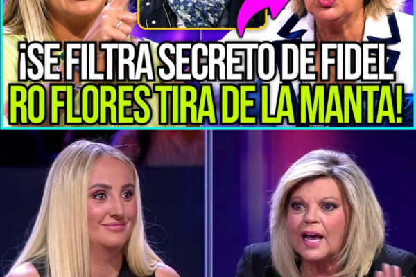 ROCÍO FLORES SUELTA BOMBA DE FIDEL ALBIAC