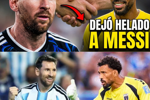 Messi NO LO PODÍA CREER al ver lo que hizo Vozinha