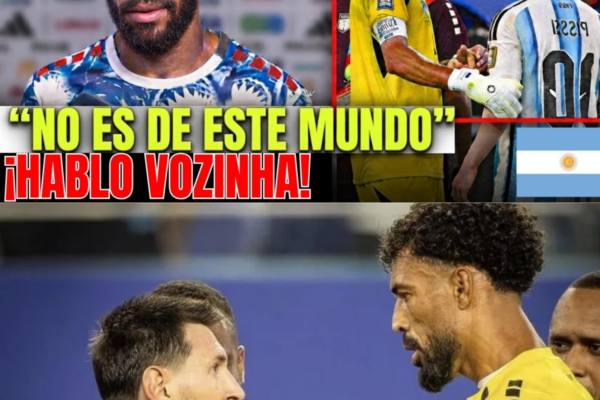 VOZINHA habló SOBRE MESSI luego de la VICTORIA ARGENTINA