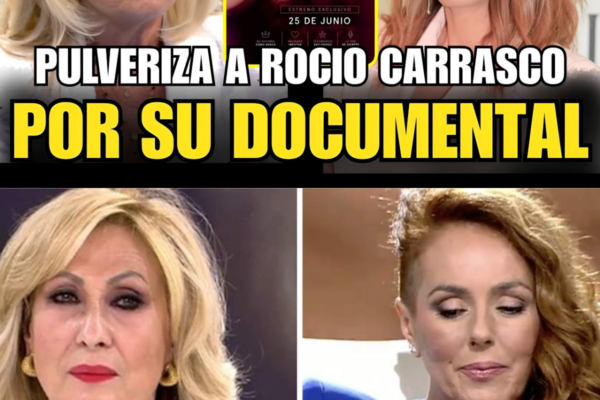 Rosa Benito PULVERIZA a ROCÍO CARRASCO recordándole