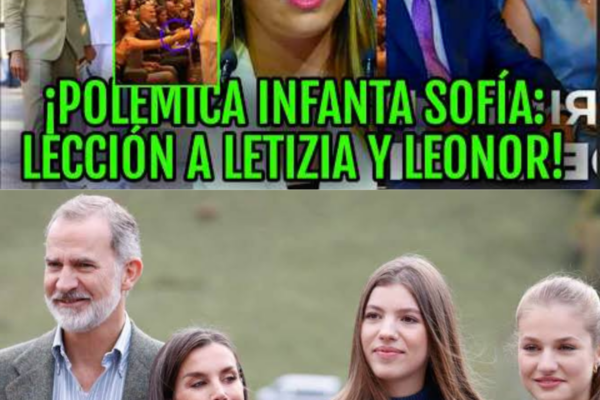 INFANTA SOFÍA ECLIPSA A LA PRINCESA LEONOR! EN SU PRIMER DISCURSO ANTE...