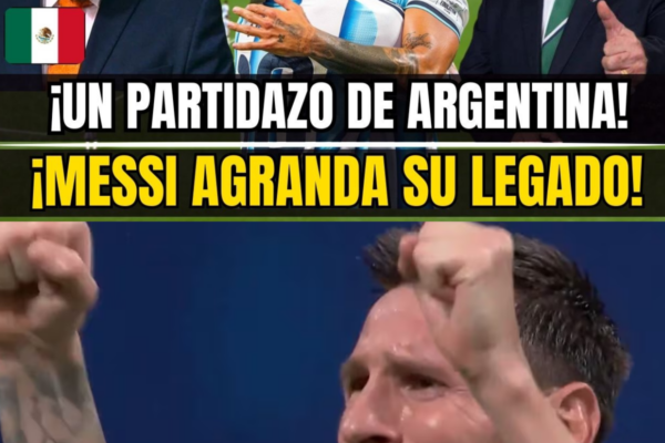 PRENSA MEXICANA IMPACTADA tras el ARGENTINA 3-2 EGIPTO.