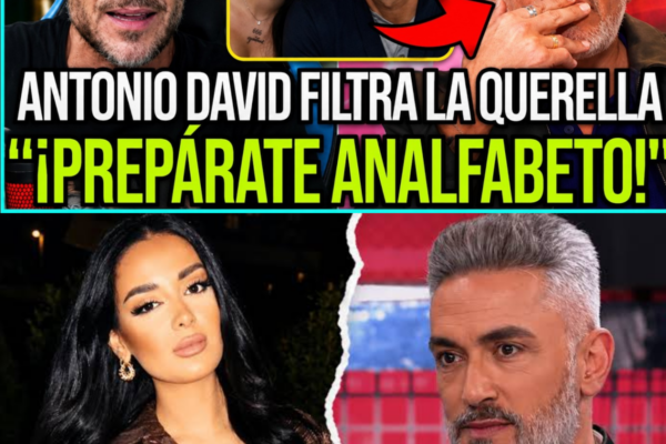 KIKO HERNÁNDEZ ROTO POR ANTONIO DAVID TRAS JESULÍN