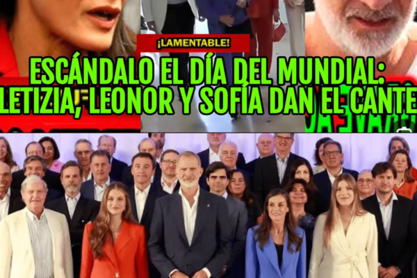 REINA LETIZIA, LEONOR Y SOFIA REVIENTAN PROTOCOLO ANTE FELIPE VI