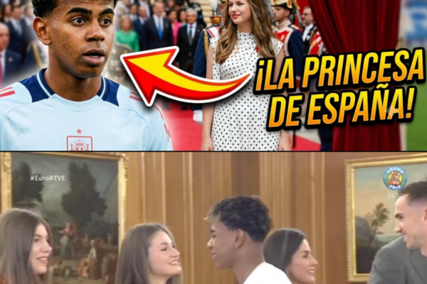 LA PRINCESA LEONOR SORPRENDE a LAMINE YAMAL en PLENO MUNDIAL con SORPR...