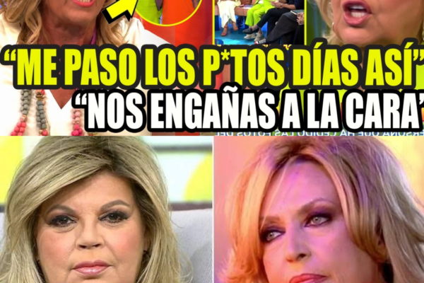 ¡A PUNTO DE ABANDONAR! MENTIROSA TERELU DESTROZADA POR LYDIA LOZANO Y ...