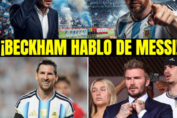 GANO ARGENTINA 2-1 Y ESTO DIJO DAVID BECKHAM sobre MESSI LUEGO de ELIM...