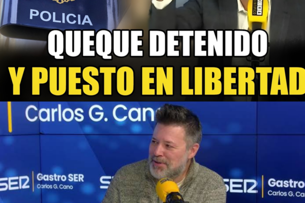 QUEQUÉ ARRESTADO por la Policía y ya está en LIBERTAD