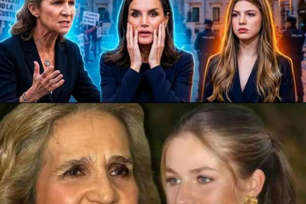 LA INFANTA ELENA A GRITOS contra LA REINA LETIZIA tras MANOTÓN CONTRA...