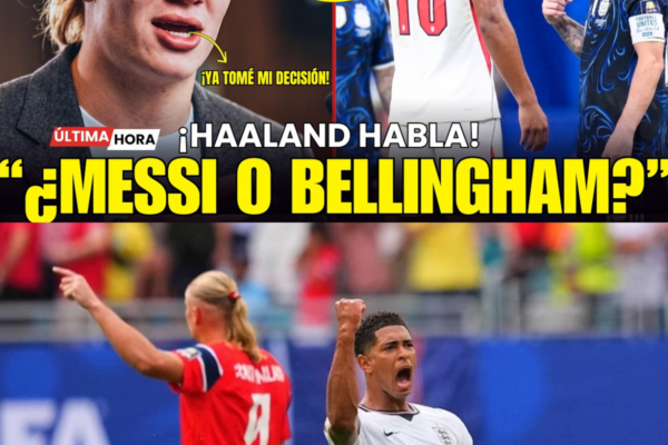 Haaland ROMPE EL SILENCIO tras la CLASE MAGISTRAL de Messi contra la I...