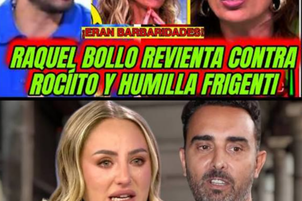 RAQUEL BOLLO SE CARGA A ROCÍO CARRASCO Y FIDEL ALBIAC ANTE EMMA GARCIA...