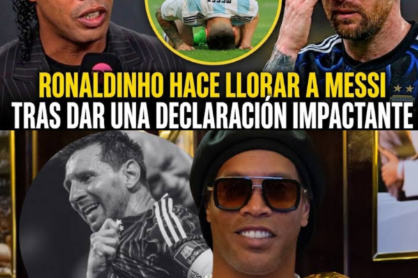 LO QUE DIJO RONALDINHO SOBRE MESSI TRAS LA FINAL ARGENTINA-ESPAÑA DEL ...