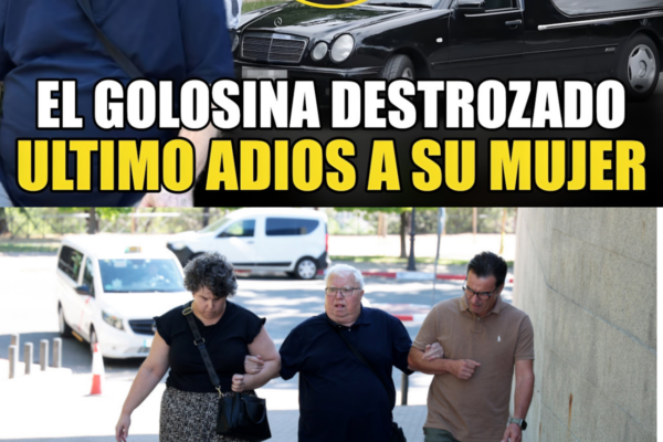 IMÁGENES QUE ROMPEN EL ALMA: Juan El Golosina DESTROZADO en el funeral...