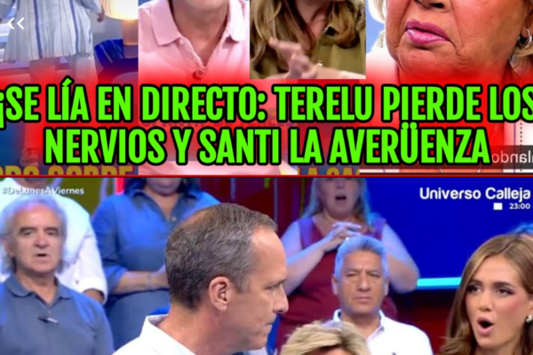 SANTI ACOSTA AVERGÜENZA A TERELU CAMPOS X SÁLVAME DE JORGE JAVIER VÁZQ...
