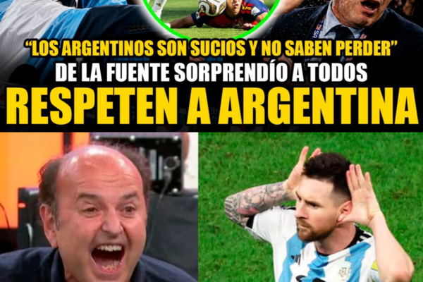EL ENTRENADOR DE ESPAÑA DEFIENDE A ARGENTINA Y HUMILLA