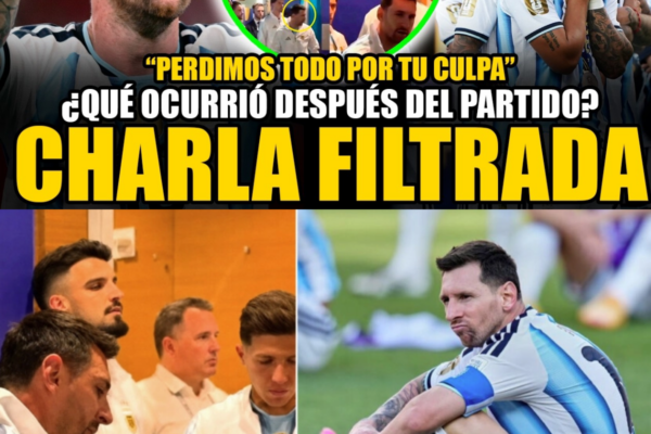 ESTO PASÓ EN EL VESTUARIO DE ARGENTINA TRAS LA FINAL DEL MUNDIAL
