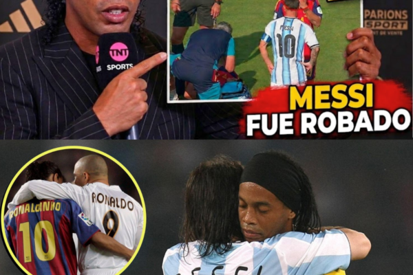RONALDINHO EXPLOTA contra ESPAÑA y la FIFA: “Le ROBARON el Mundi...
