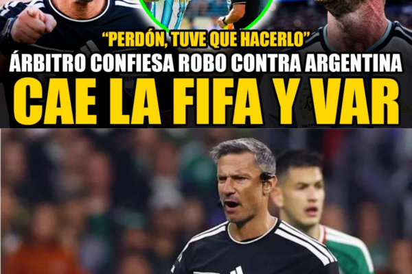 ÁRBITRO CONFIESA LA VERDAD SOBRE EL VAR Y LA FIFA CONTRA ARGENTINA Y M...